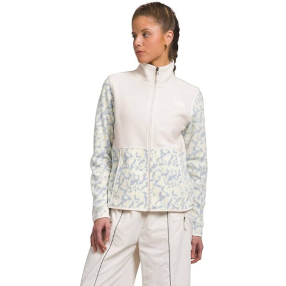 The North Face Womens Small Alpine Polartec 100 1/4 Zip Cowl Neck